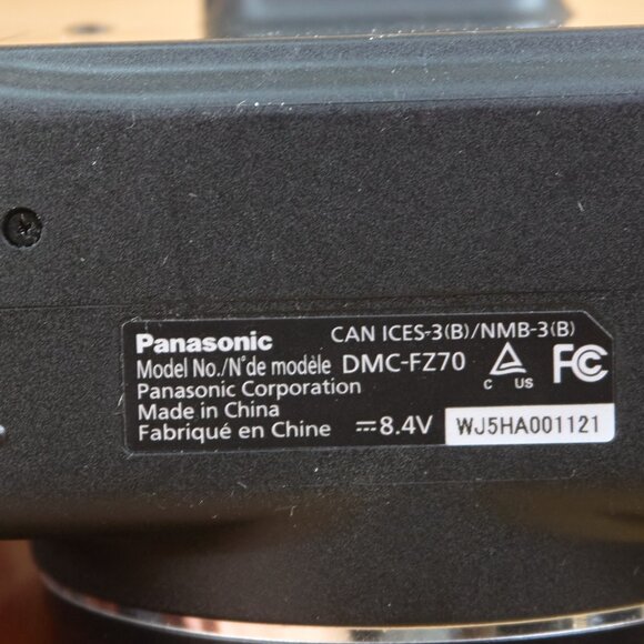 Panasonic Lumix DMC-FZ70 16.1 MP Digital Camera, with 60x Optical Zoom, Full HD - Picture 8 of 8